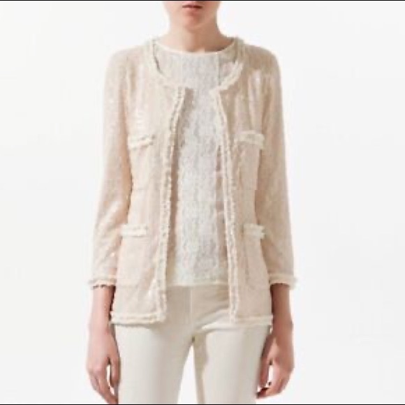 Zara Blush Pink Jacket - Picture 2 of 7